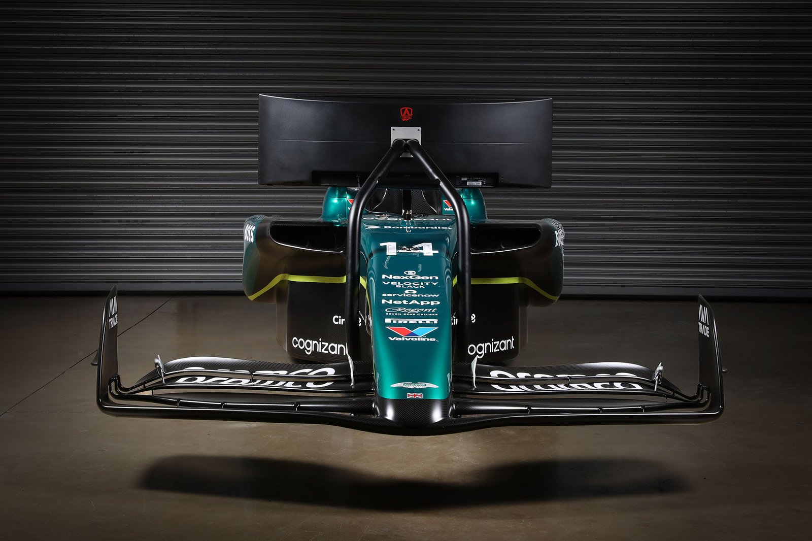 Aston Martin Aramco launches simulator to recreate F1 racing 