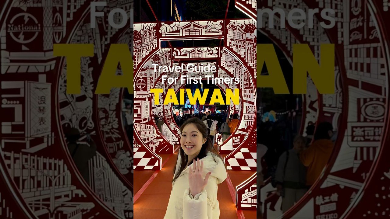 Travel Guide For First Timers In Taiwan #shorts