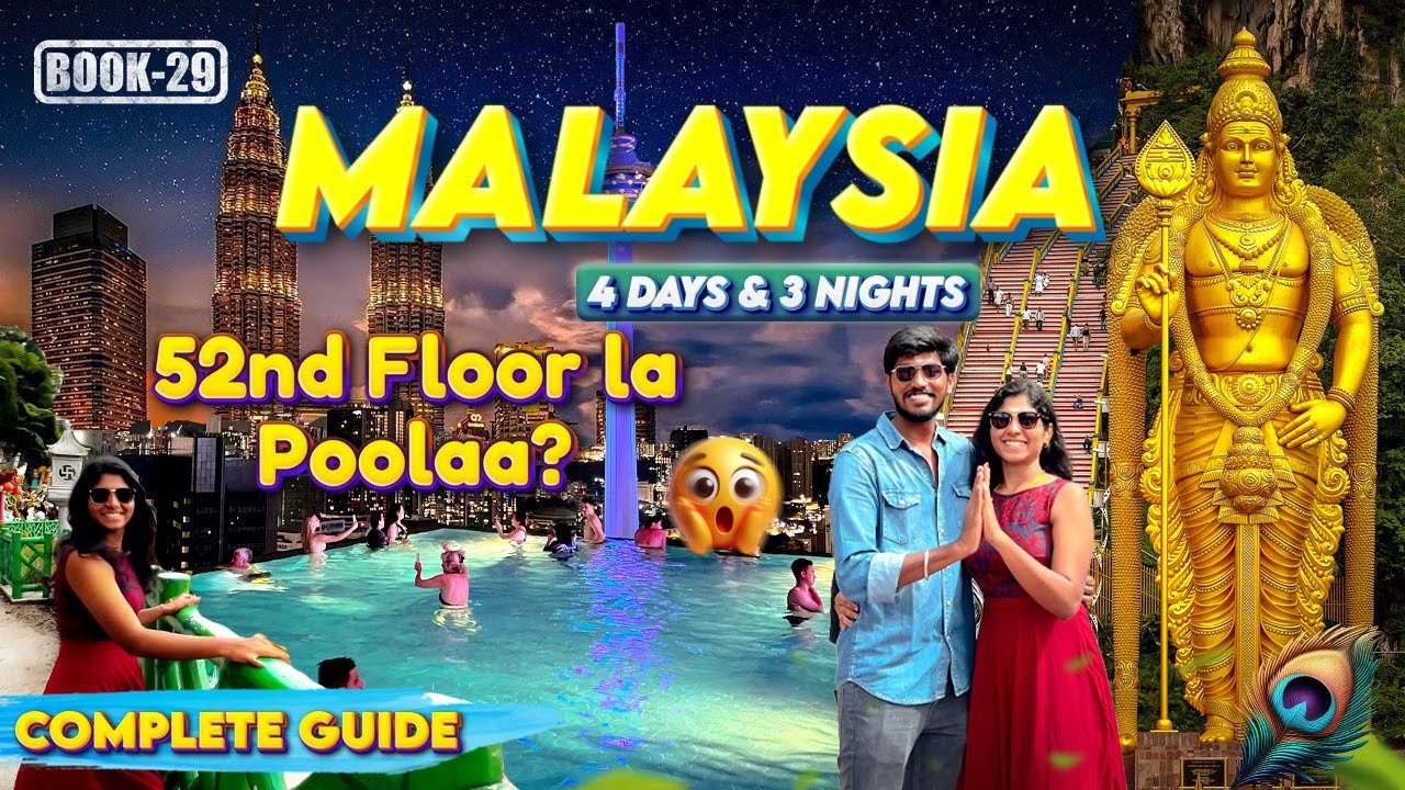 🇲🇾Malaysia 4 Days Travel Guide | Complete Itinerary | Kuala Lampur |Tourist Places to go to!