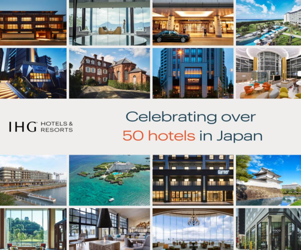 IHG Hotels & Resorts hits 50 open properties milestone in Japan